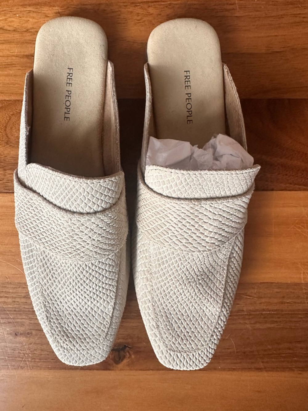 Free People At Ease leather mules